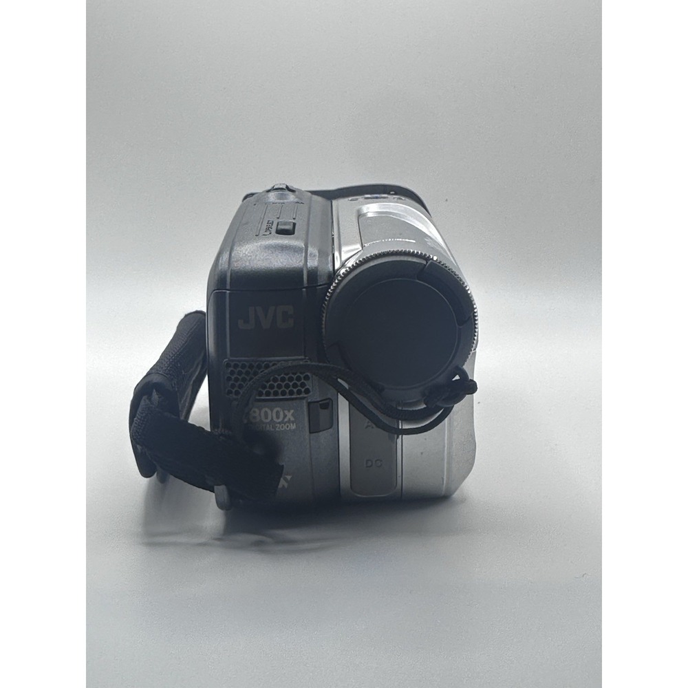 JVC GR-DA30U MiniDV Digital Video Camcorder Silver Untested For Parts/repair